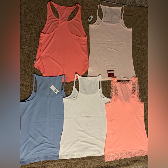 Five Long Tank Tops - Picture 2 of 2
